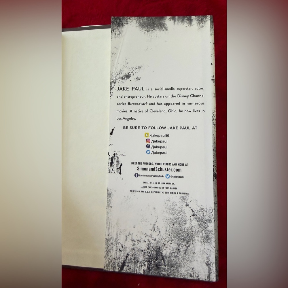 HARDBACK JAKE PAUL BOOK PERFECT CONDITION NO RIPS TEARS OR WRITING PERFECT! 📚 - Picture 4 of 10